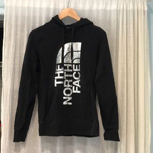Black, North Face hoodie